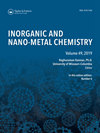 Inorganic and Nano-Metal Chemistry杂志封面